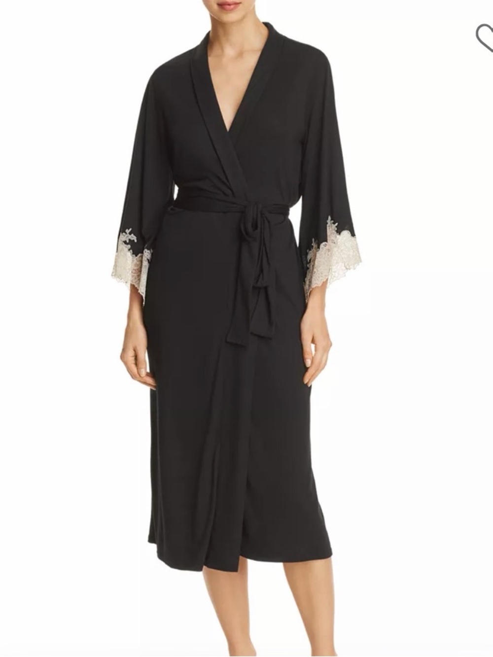Natori Classic Black Sexy Robe